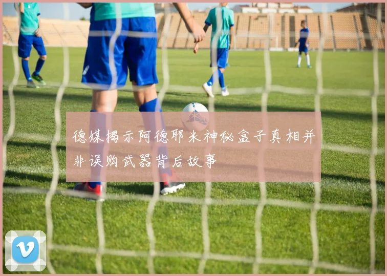 德媒揭示阿德耶米神秘盒子真相并非误购武器背后故事